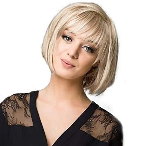 Perruque Blonde Cheveux Courts Perruques Pour Sex Dolls