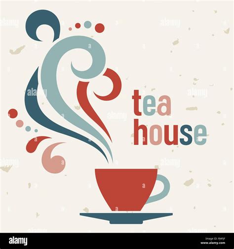 Chinese Tea House Painting Stock Vector Images Alamy