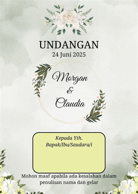 pesan undangan wedding