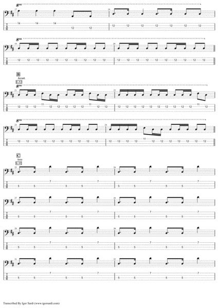 Seven Seas Of Rhye Bass Guitar Digital Sheet Music Sheet Music Plus