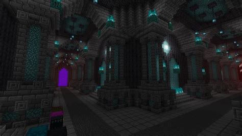 Just Finished My Nether Tunnel Connecting My Base To The Guardian Farm