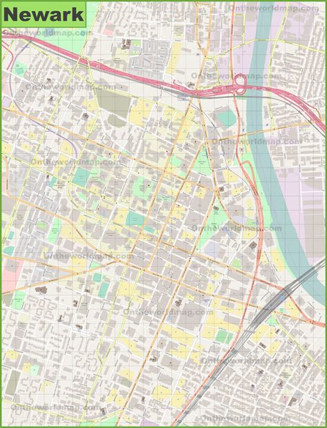 Newark Ohio Map