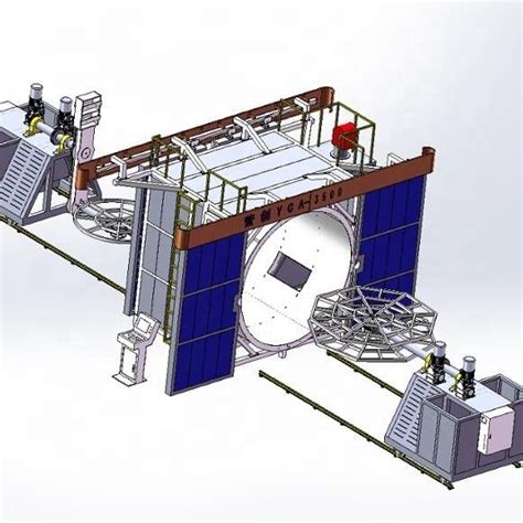 Ce Certificated Shuttle Rotomoulding Machine For Water Tank Petrol And