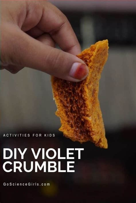 How To Make Violet Crumble Honey Comb Edible Science For Kids