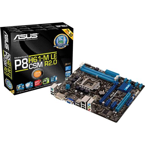 ASUS P8H61-M LE/CSM R2.0 Desktop Motherboard P8H61-M LE/CSM R2.0