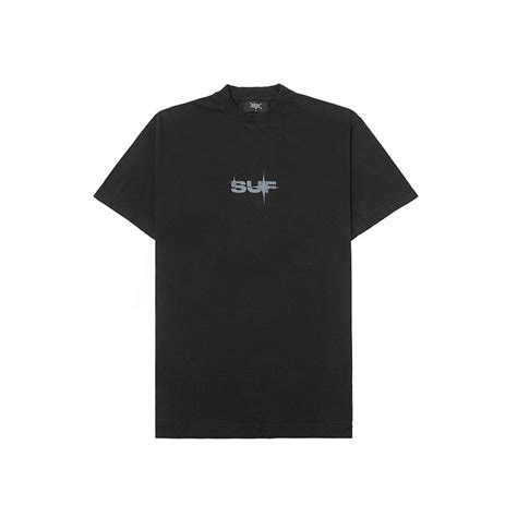 Sufgang Camiseta Basic Logo Preta Loja Street Business Produtos