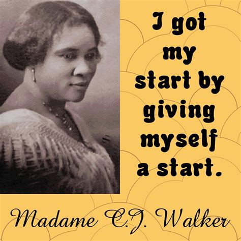 African American Quotes: Madame C.J. Walker – Backbone America