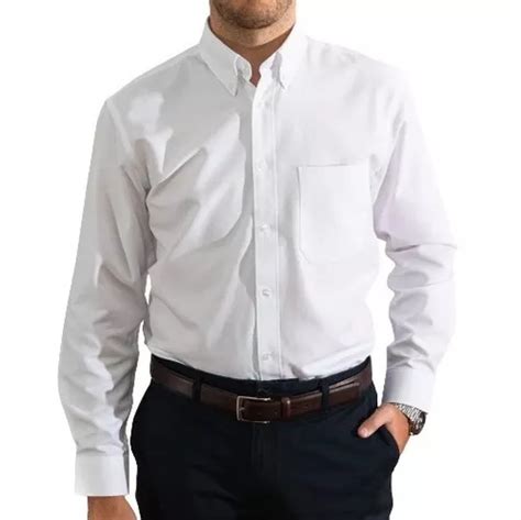 Mas Vendidas Camisa Oxford Dotaci N Empresarial Elegante Cuotas Sin