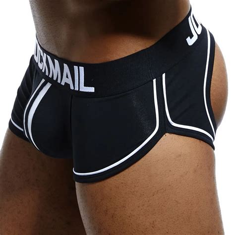 Jockmail B Xer De Algod N Con Espalda Descubierta Para Hombre Ropa Interior Sexy Gay