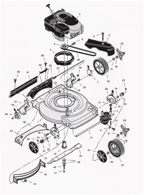 Scotts Riding Mower Parts Diagram