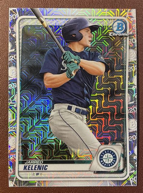 Bowman Mega Box Baseball Jarred Kelenic Mojo Chrome Refractor Bcp