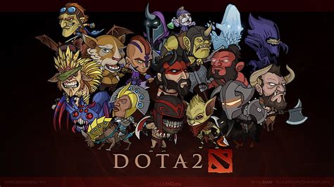 HD wallpaper: DOTA 2 wall paper, art, heroes, vector, illustration ...