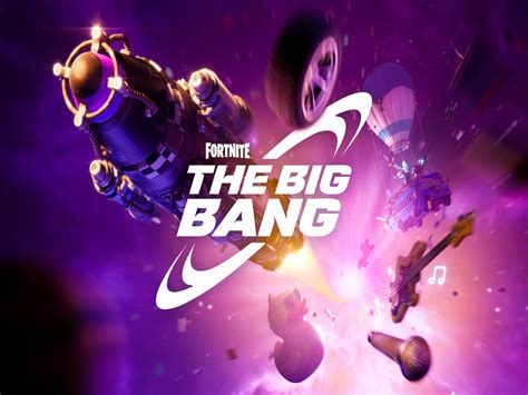 Epic Games announces the new Fortnite live event, THE BIG BANG