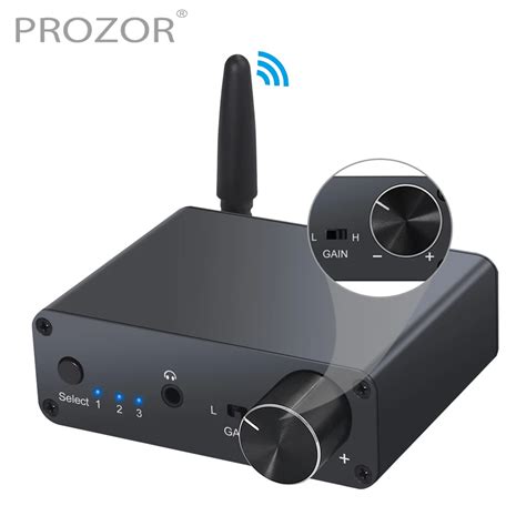 ЦАП-конвертер PROZOR 192 кГц, Bluetooth, с усилителем для наушников ...