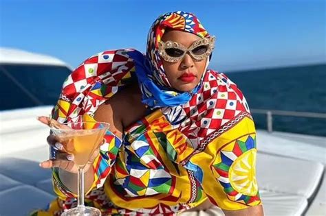 Lizzo Poses In Tiny Blue Bikini On Board A Yacht Showing Off Her Curves Amid Former Dancer