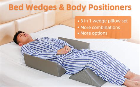 Fanwer Bed Wedges And Body Positioners 3 In 1 40 Degree