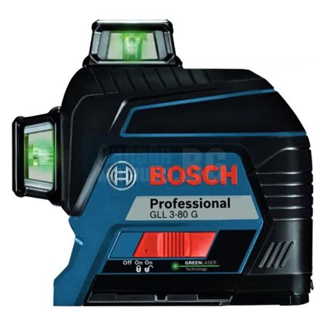 Линеен лазерен нивелир Bosch GLL 3-80 G Professional 30 m - Цена - Продажба