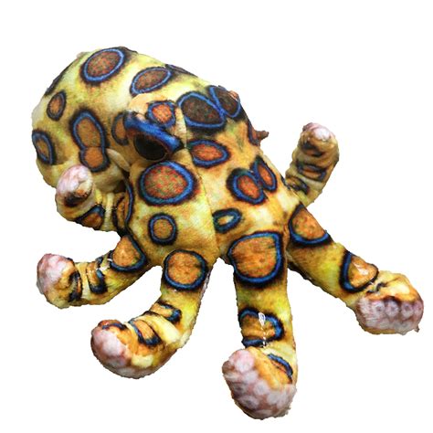 Aquatic Plushies 5" Stuffed Ocean Animals, Assortment of x4 Types ...