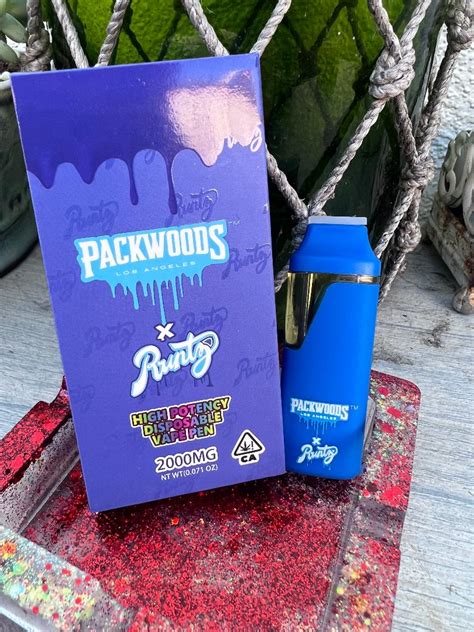 Packwoods X Runtz Blue Dream Mg Packwoods