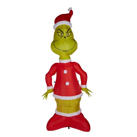 The Grinch Welcome To Whoville Archway Gemmy Airblown Christmas