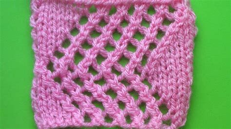 Сетчатый "Зигзаг" - YouTube