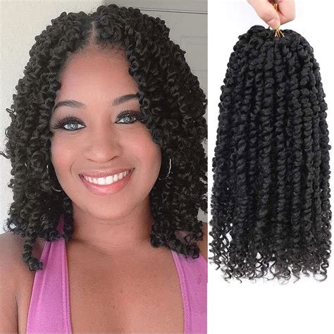 Jp 6 Pack Passion Twist Hair Passion Twist Crochet Hair For Black Women Soft Crochet