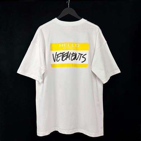 Vetements Sticker tee ветмо ветементс: 1 550 грн. - Футболки Киев на Olx