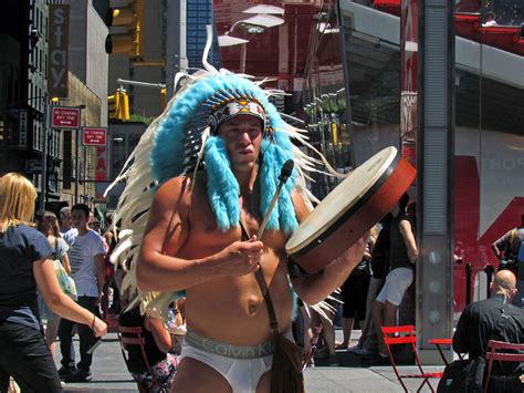 The Naked Indian The Latest Naked Character In New York Flickr