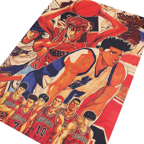 Classic Animation SLAM DUNK Poster - Slam Dunk Shop