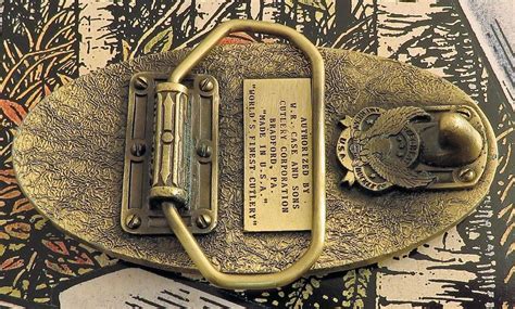 Case XX Knife Belt Buckle Genuine Brass Made In USA Never Used!! NR ...