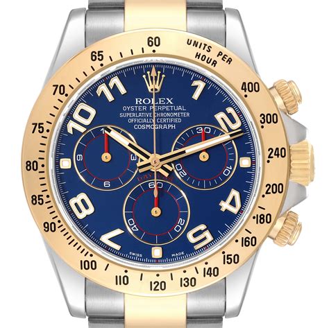 Rolex Daytona Steel And Gold Two Tone 116523 Stock 56396 Swisswatchexpo