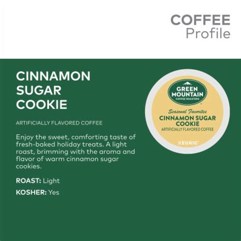 Green Mountain Coffee Roasters® Cinnamon Sugar Cookie Light Roast K Cup