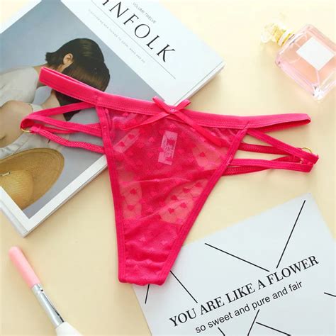 Culotte slip Culotte transparente évidée pour femme sous vêtements féminins lingerie sexy