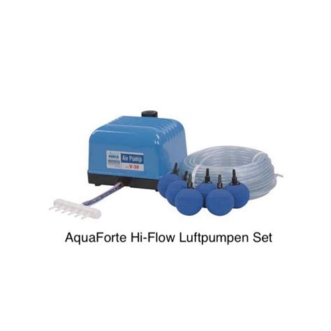 Aquaforte Hi Flow V Serie Luftpumpe V 10 KoiAqua De