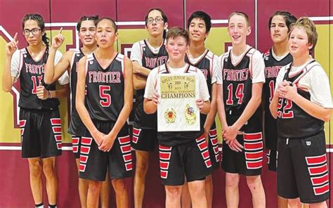 Frontier Junior High Boys, Girls basketball named champions | Perry ...