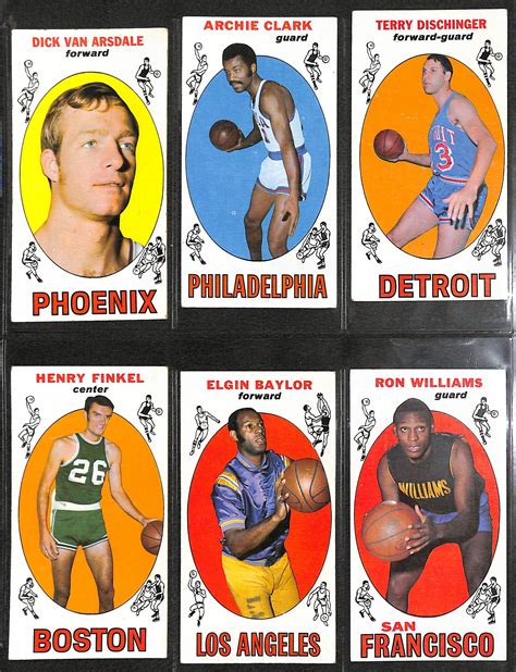 Lot Detail 1969 70 Topps Basketball Near Complete Set Missing Only