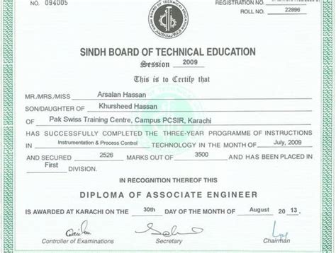 Diploma Of Associate Engineer - Diploma of associate engineering | PDF