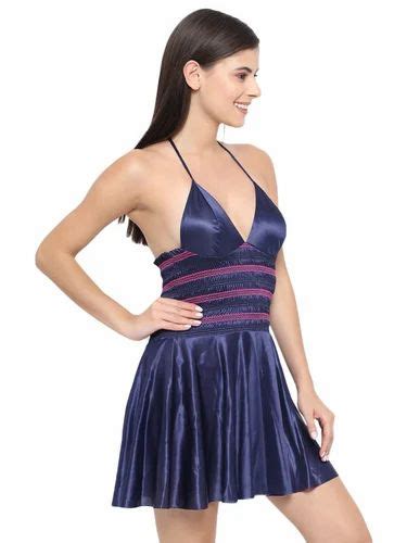 Hot Bridal Blue Babydoll Honeymoon Bikini Night Dress B N S Xl At Rs Noida ID