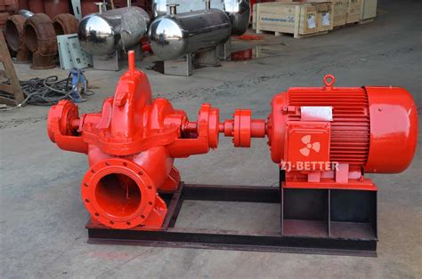 Xbd S Single Stage Double Sucked Fire Pump Better Technology Co Ltd