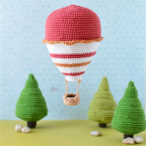 Hot Air Balloon Free Crochet Pattern By Elisa S Crochet