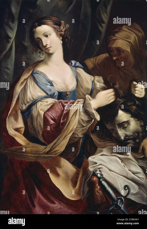 Judith con la cabeza de Holofernes 1638 1665 Según el Libro de Judith