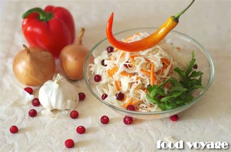 Скороспелая квашеная капуста – Food Voyage