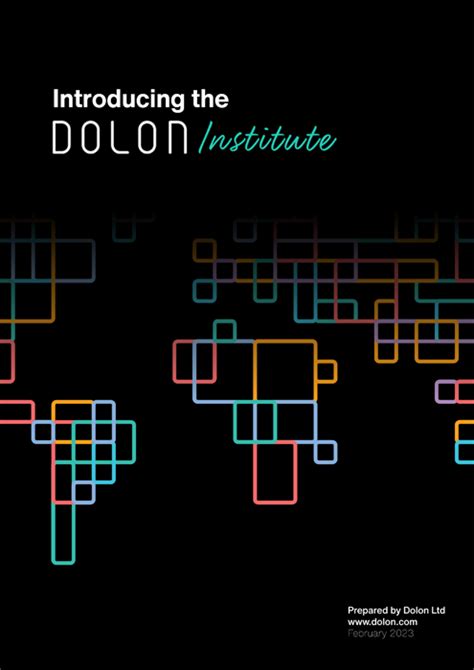 Introducing the Dolon Institute – Dolon