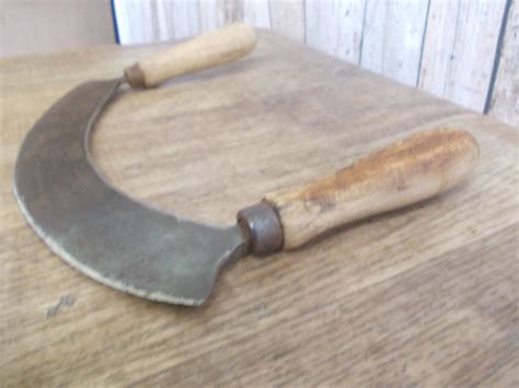 Old Good Cleaned Curved Chopping Knife Herb Knife Catawiki