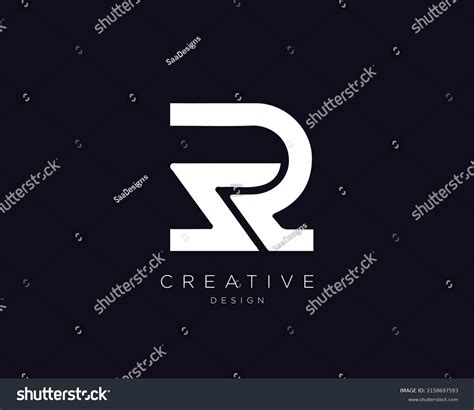 Zr Logo Design Initial Based Zr Stock Vector (Royalty Free) 2158697593 ...