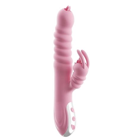 DAMSKI KRÓLICZEK SEX MASAŻER ŁECHTACZKI POSUWISTY ROTACYJNY PAR Podgrzewany