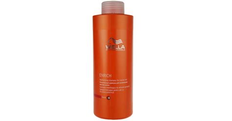 Wella Professionals Enrich Moisturizing Shampoo For Thick Coarse And Dry Hair Uk