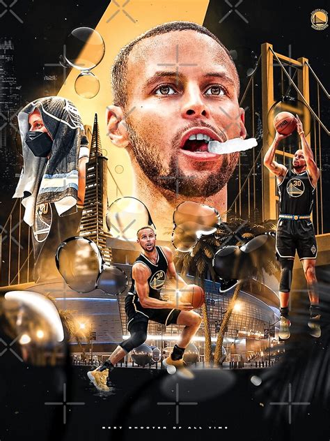 Stephen Curry The GOAT Champions Poster For Sale By MichaelBK11