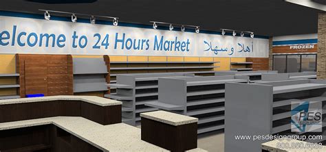 24 Hours Market C Store Design Concept Pes Design Group