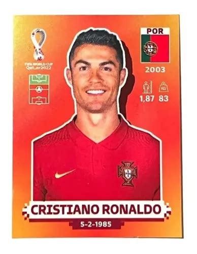 Figurita Cristiano Ronaldo Mundial Qatar Original